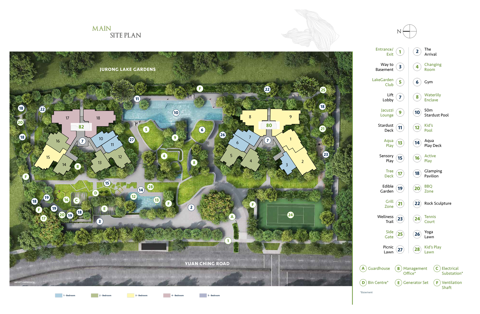 The-Lakegarden-Residences-Level1-Site-Plan